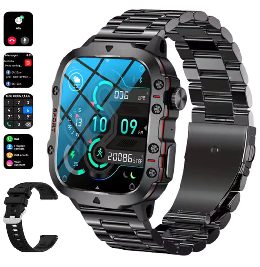 DBOGA Relojes Inteligentes para Hombres Reloj de Fitness Reloj Inteligente Android